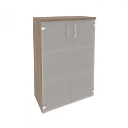 Шкаф средний широкий (2 средних фасада стекло) ONIX O.ST-2.4 Дуб Аризона