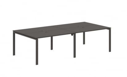 Бенч-система 4-местная EDIS EUWST 2713 Мокко