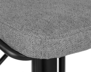 Стул барный DOBRIN OLIVER (серая ткань (FLY1347-17)) 2 шт