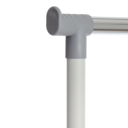 Вешалка JET металл, пластик, 86*44*166 см, темно-серый/светло-серый/хром