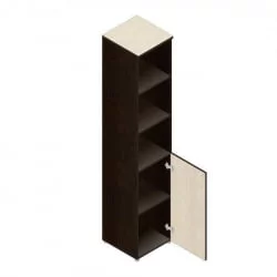 Шкаф для документов узкий Р.П-2 Венге/Дуб