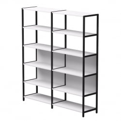 Набор стеллажных систем Everprof EVO №6 Белый Черный