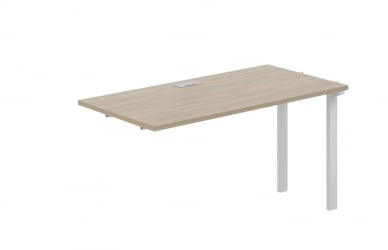 Секция рабочей станции Sigma SG.268.OD.44.WH Дуб темный Белый