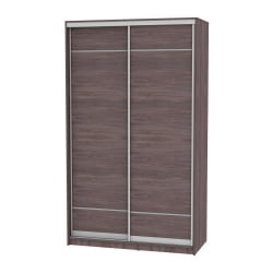 Шкаф-купе коричневый B-220х135х60-3(ЯАТ-D7D7)