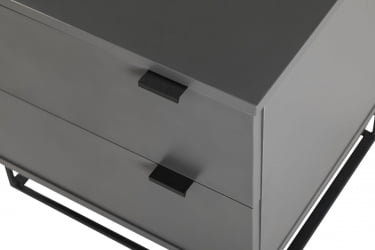 Тумба прикроватная CITY 400955821h Графит