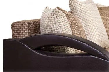 Диван прямой Юпитер БД Ратибор темный