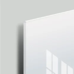 Доска магнитно-маркерная стеклянная BRAUBERG 40х60 см Белая