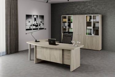 Стол руководителя Wing WN.101.OL Дуб светлый