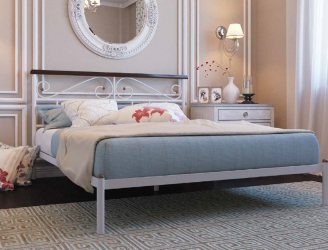 Кровать Эсмеральда 1600х2000 Белая