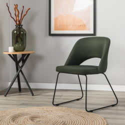 Кресло Lars темно-зеленый/Линк