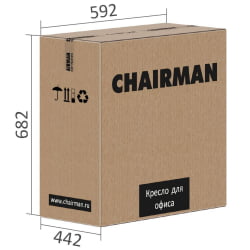 Кресло руководителя CHAIRMAN 535V Серый