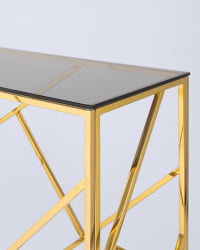 Консоль АРТ ДЕКО 120*40 Золото