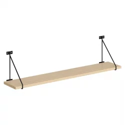 Полка в гостиную COFFEE SH3-BAR Легно Светлый