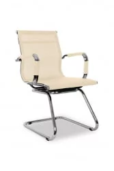 Кресло для посетителей CLG-619 MXH-C Beige