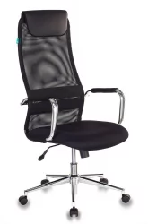 Кресло руководителя Бюрократ KB-9N/BLACK Черное TW-01 TW-11