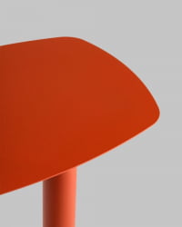 Журнальный столик Eanna S металл красный