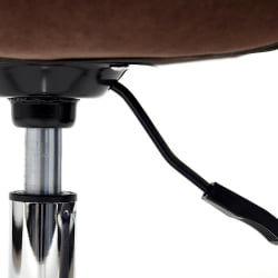 Кресло STYLE флок , коричневый, 6