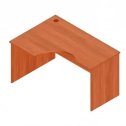 Стол компьютерный угловой Р.СКУ-14 (левый) вишня