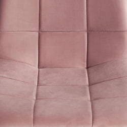 Стул CHILLY (mod. 7095-1) ткань/металл, 45x53х88 см, высота до сиденья 50 см, лавандовый barkhat 17/белый