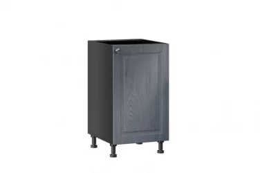 Тумба кухонная 450 Мокка ЛД 274.030.000.125 Черная Дуб фактурный антрацит