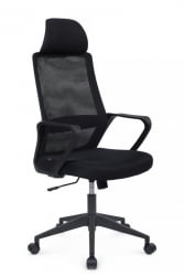Кресло Поинт РCХ 8325Х10 Черный пластик/Черный / Point RCH 8325H10