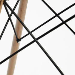 Обеденный стол CINDY GLASS (mod.80GLASS) металл/стекло, D80х75см, прозрачный