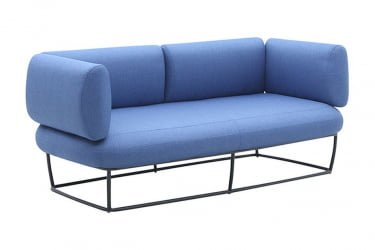 Диван двухместный с подлокотниками Деми А-17/8