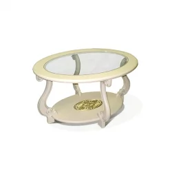 Стол журнальный Овация (С) Слоновая кость