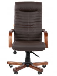 Офисное кресло CHAIRMAN 480ВД, экокожа, коричневый Н / 480WD, N