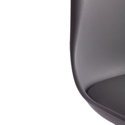 Стул барный TULIP BAR (mod. C1014H) / 1 шт. в упаковке пластик/дерево, 57 х 48 х 114 см, серый 024 /натуральный