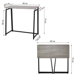 Письменный стол BRABIX LOFT CD-001 Дуб антик