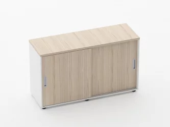 Тумба-купе для рабочего модуля Deka 9.02.125 Туя/Белый