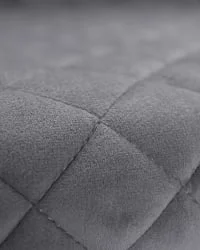 Стул барный DOBRIN CHRISTIAN 75 Темно-серый велюр V108-91