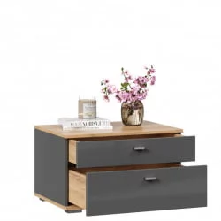 Тумба прикроватная Фиджи ЛД 659.060.000 Дуб Золотой Антрацит