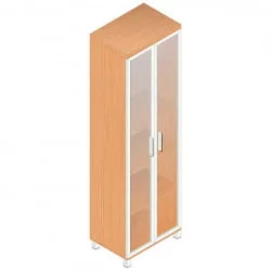 Шкаф для сувениров С.Ш-3СТА Бук светлый