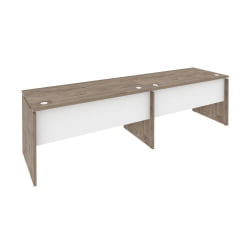 Рабочая станция ОНИКС О.РС-2.3.7 Тиквуд Темный/Белый / ONIX O.RS-2.3.7