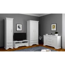 Шкаф для одежды Грация ШР-1 Белый