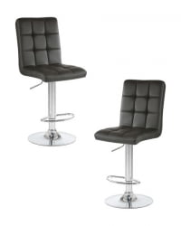 Стул барный DOBRIN KRUGER (черный) 2 шт