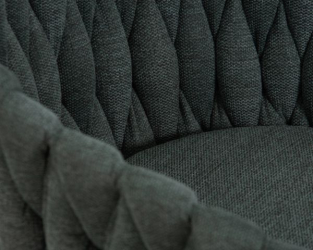 Стул барный DOBRIN LEON (зеленая ткань (LAR 275-23)) 2 шт