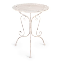 Комплект (стол + 2 стула) Secret de Maison Monique (mod. PL08-6241.6242) металл, стол:62*73, стул: 48*40*93, Античный белый (Antique White)