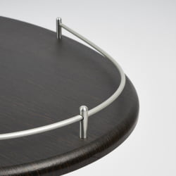 Журнальный столик на колесиках FAIRPORT МДФ/металл, 70*47*80,5 см, Венге