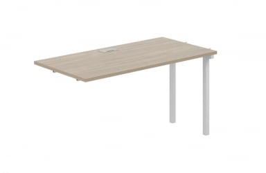 Секция рабочей станции s-b-s Sigma SG.267.OD.63.WH Дуб темный Белый