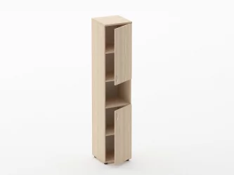 Шкаф высокий закрытый с нишей Twin 16.16.15Пр Туя