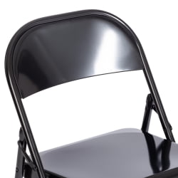 Складной стул FOLDER (mod. 3023(II)) металлический, 46,5 x 48 x 75, (Black)