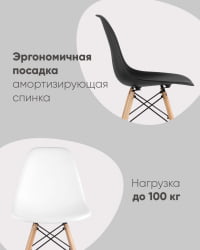 Стул Еамес Стйле ДСВ голубой 4 шт. комплект (разборный каркас) / Eames Style DSW