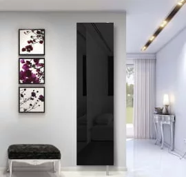 Поворотный шкаф в черном стекле Drive SP Черный