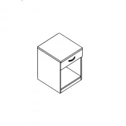 Тумба Проспект Гм.ТП-2 орех