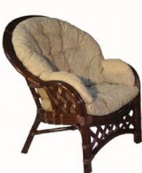 Кресло Черчилль/Рузвельт/Кобана Cherchille2 коньяк