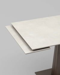 Стол Арнон 120-180/80/76 см керамика Carmen light grey