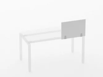 Экран (ЛДСП) Deka 8.12.06 Белый (без крепления)